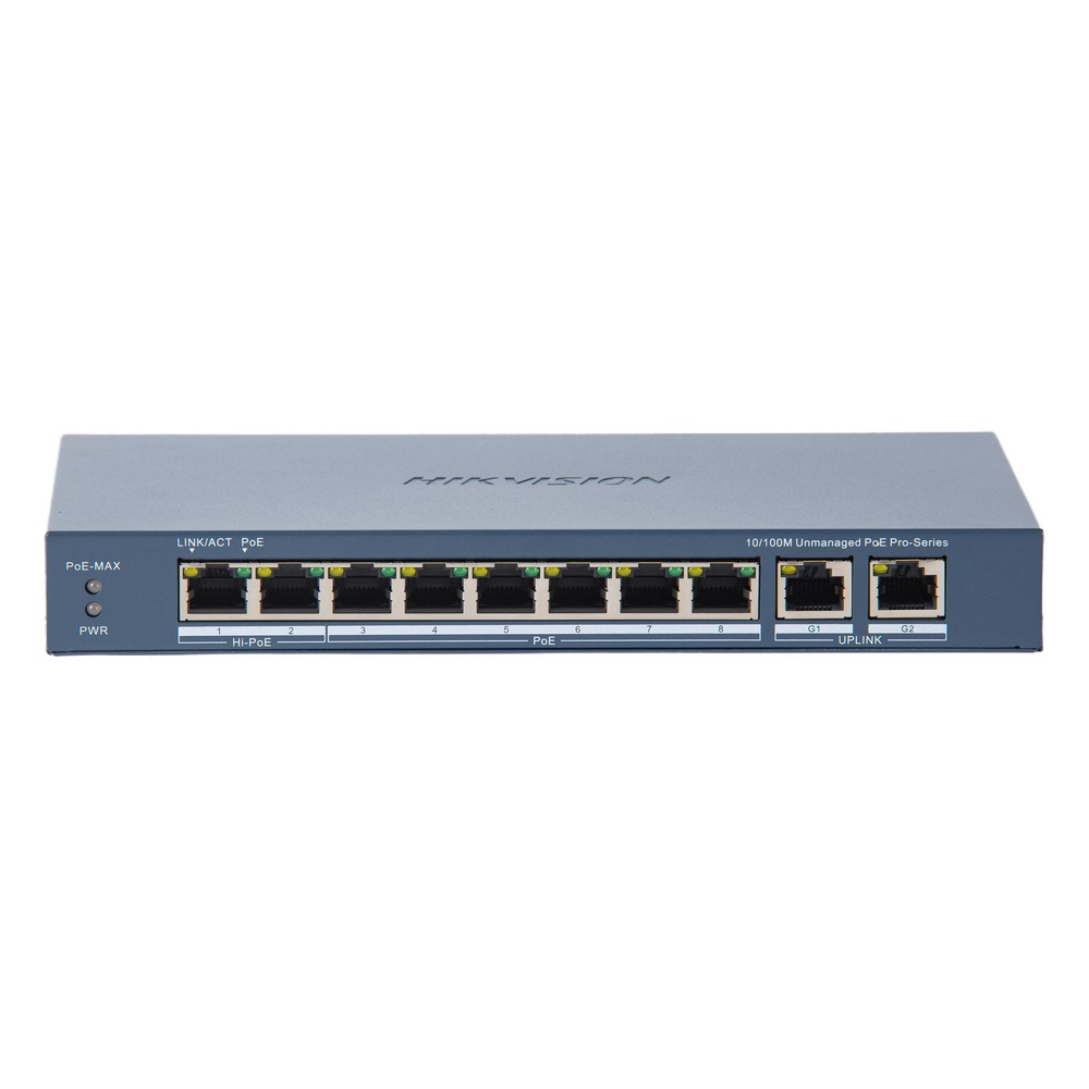 Switch PoE+ / No Administrable / 7 Puertos | LECOSYS