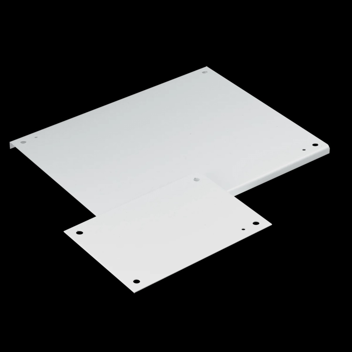 Platina / Placa de Montaje Blanca para Gabinete | LECOSYS