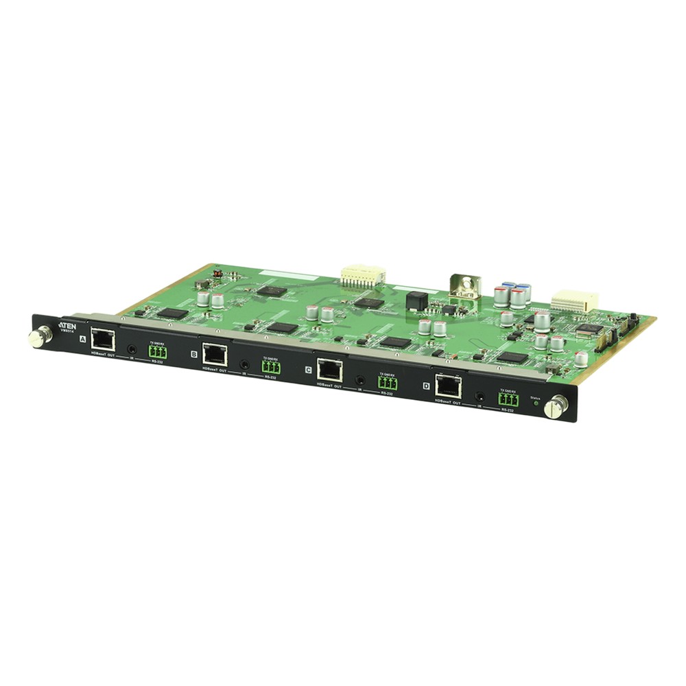 Tarjeta de Entrada HDBaseT | 4 Puertos | HDCP | LECOSYS