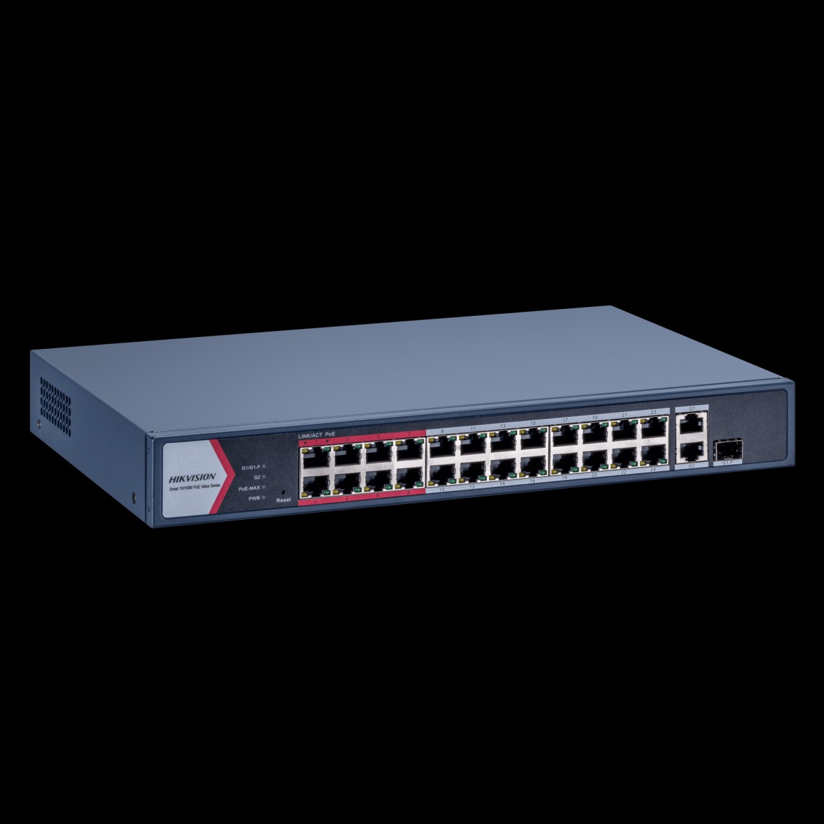 Switch Gigabit PoE+ / Monitoreable / 24 Puertos | LECOSYS
