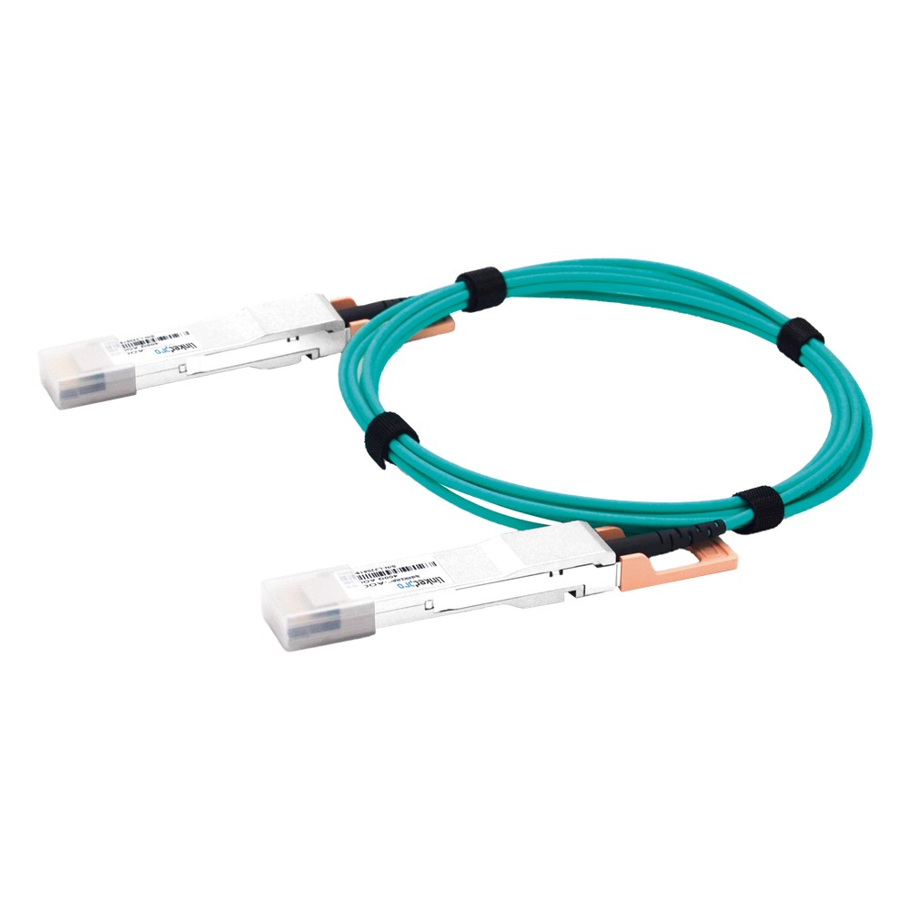 Cable AOC QSFP-DD de 400 Gbps a 400 Gbps | LECOSYS