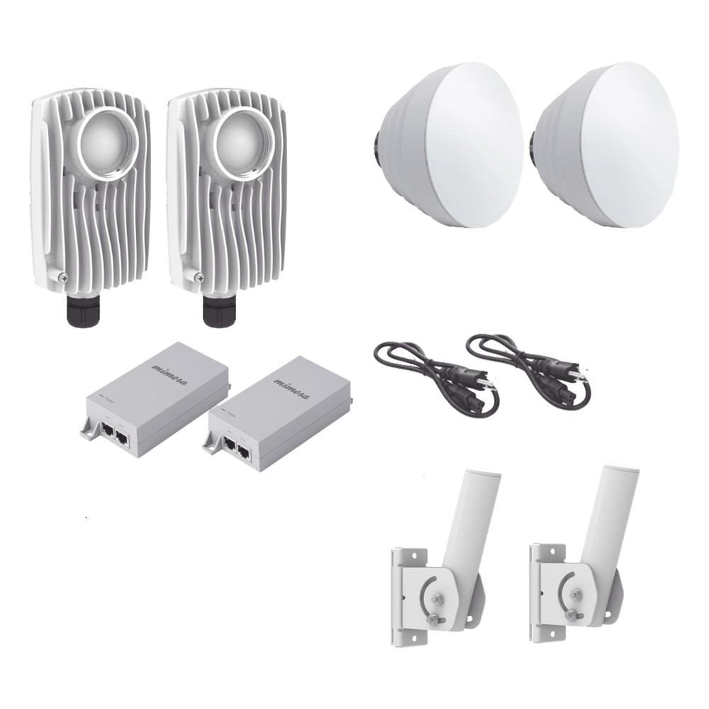 Kit de 2 radios C6X con 2 antenas de (16 dBi) | LECOSYS