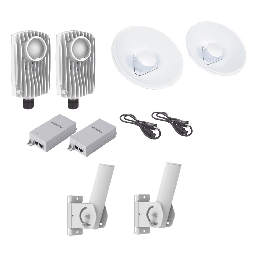 Kit de 2 radios C6X con 2 antenas de (20 dBi) | LECOSYS