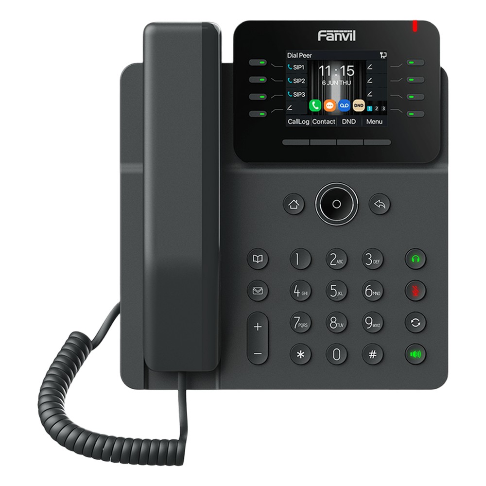 Teléfono IP Wi-Fi Empresarial,Bluetooth, 12 | LECOSYS