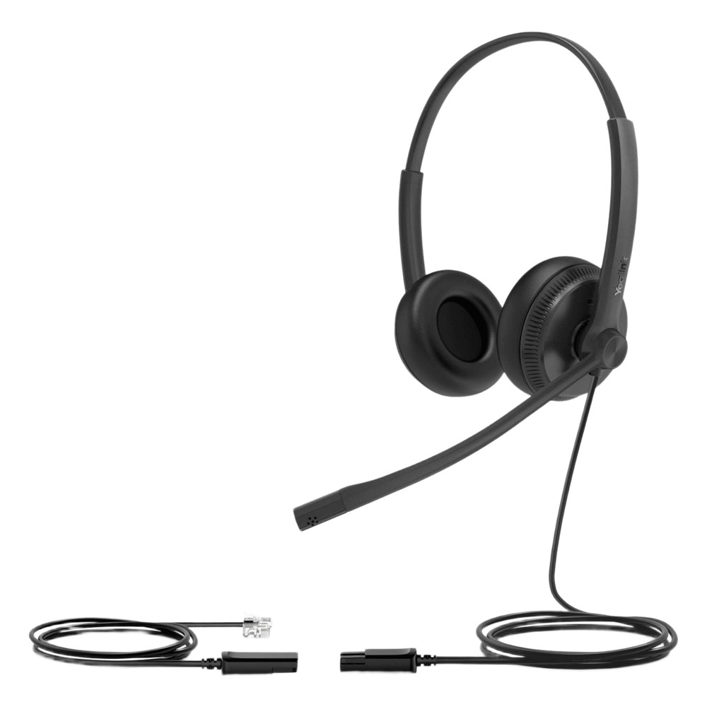 Diadema Alámbrica YHS34 Dual de Yealink QD a | LECOSYS