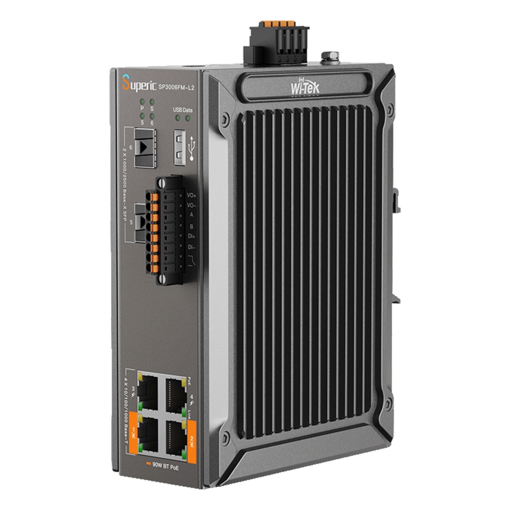 Switch Industrial Administrable - Switches y PoE | LECOSYS