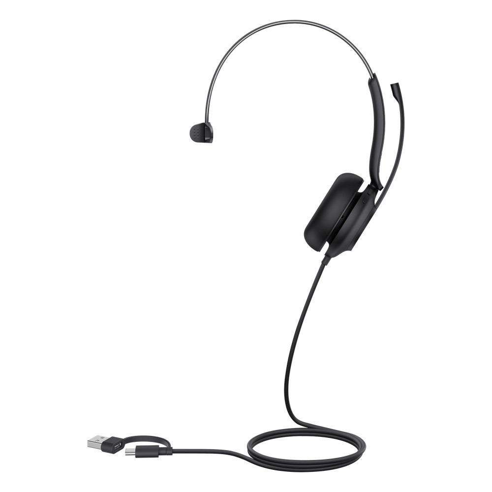 Diadema Profesional UH35 Mono de Yealink con USB-C/A y Audio HD