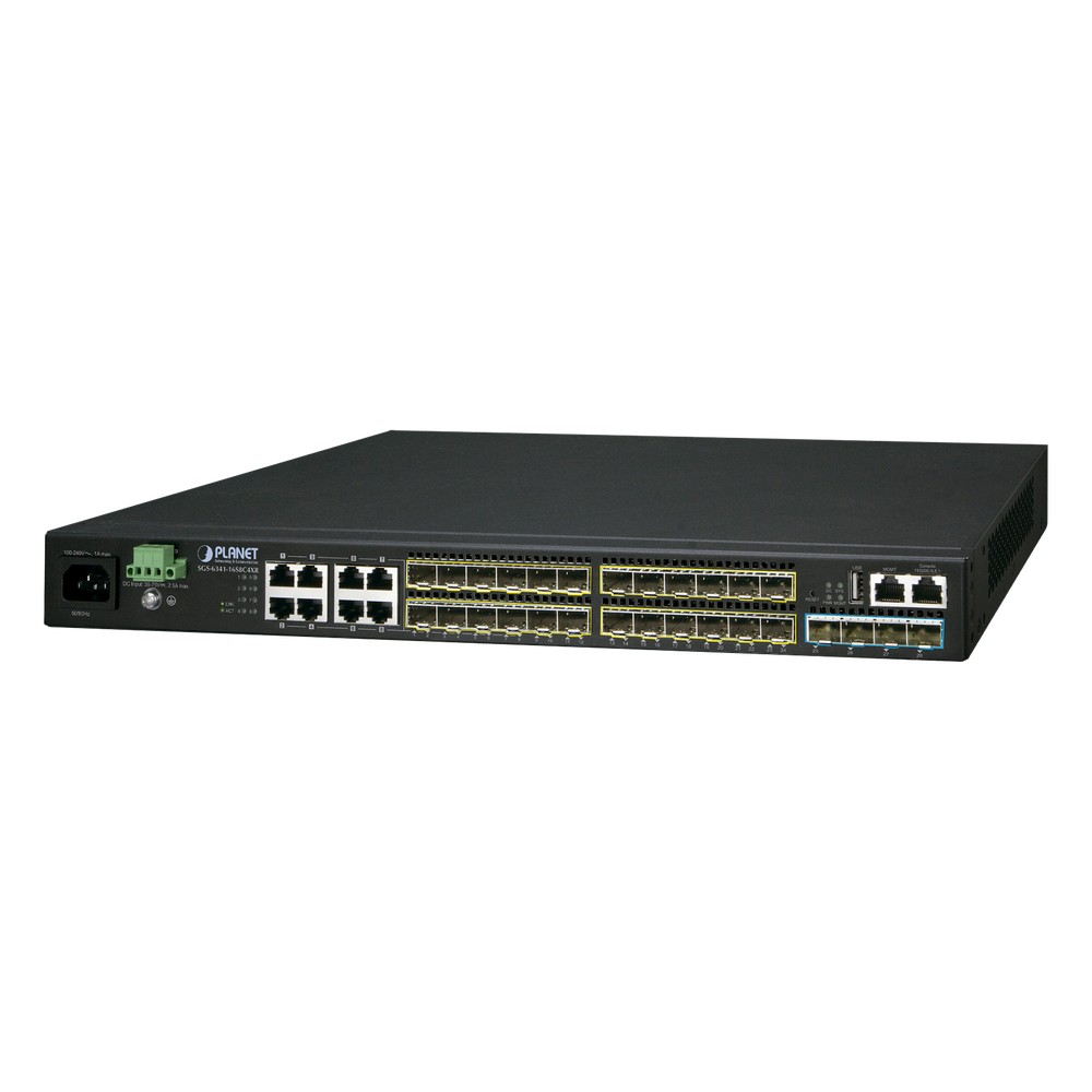 Switch Administrable L3 16-Puertos 100 - Switches y PoE | LECOSYS