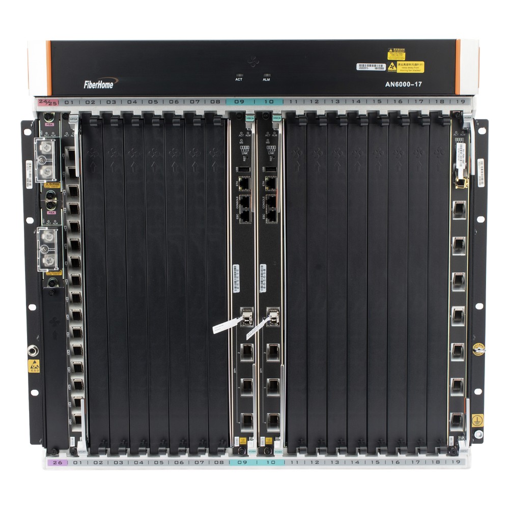 OLT Carrier Class Modular GPON, 16 Ranuras de | LECOSYS