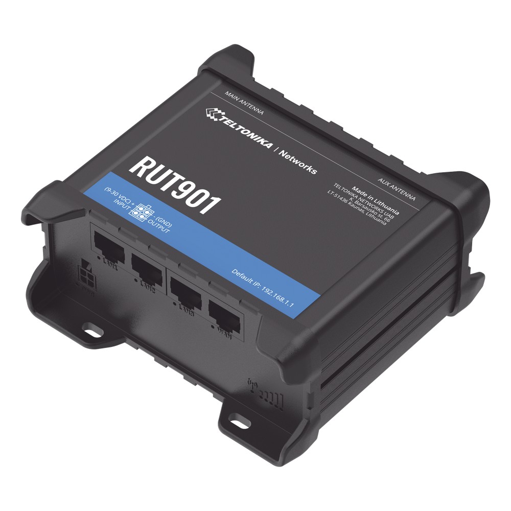 Router Industrial LTE 4G / 150 Mbps Cat 4 / 4 | LECOSYS