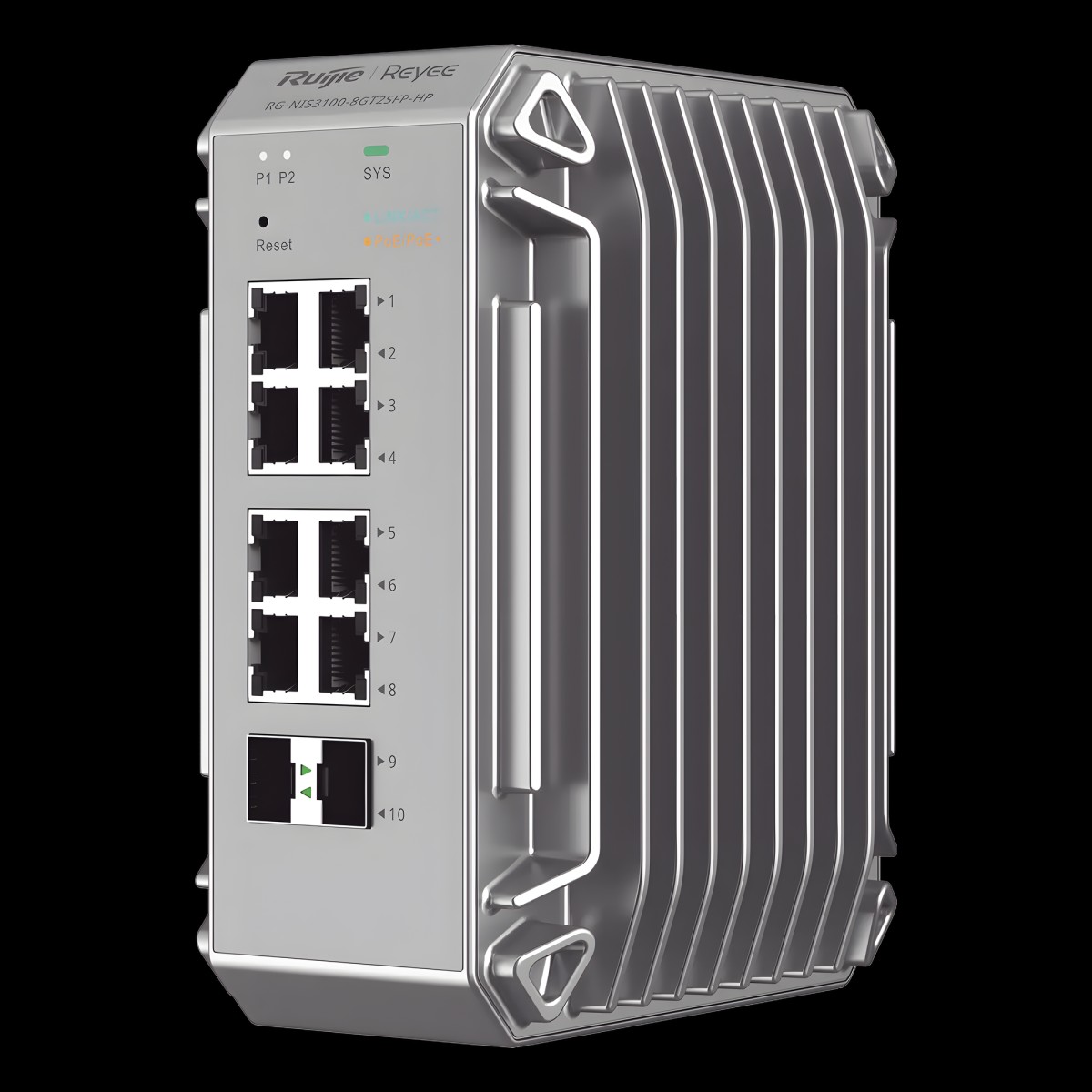 Switch Industrial PoE, Ideal para temperaturas | LECOSYS