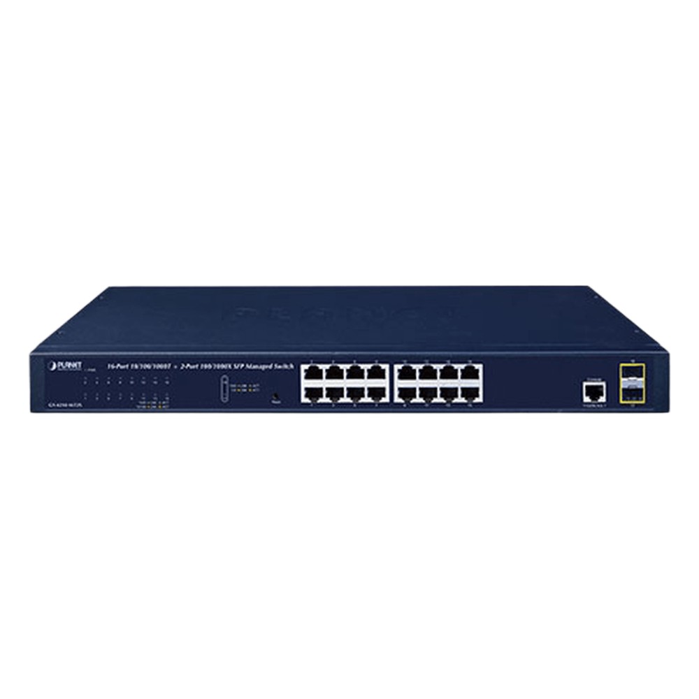 Switch Administrable Capa 2, 16 Puertos 10 | LECOSYS