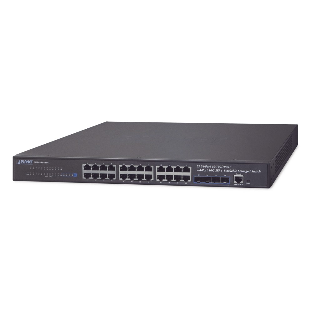 Switch Administrable Capa 3, 24-Puertos 10 | LECOSYS