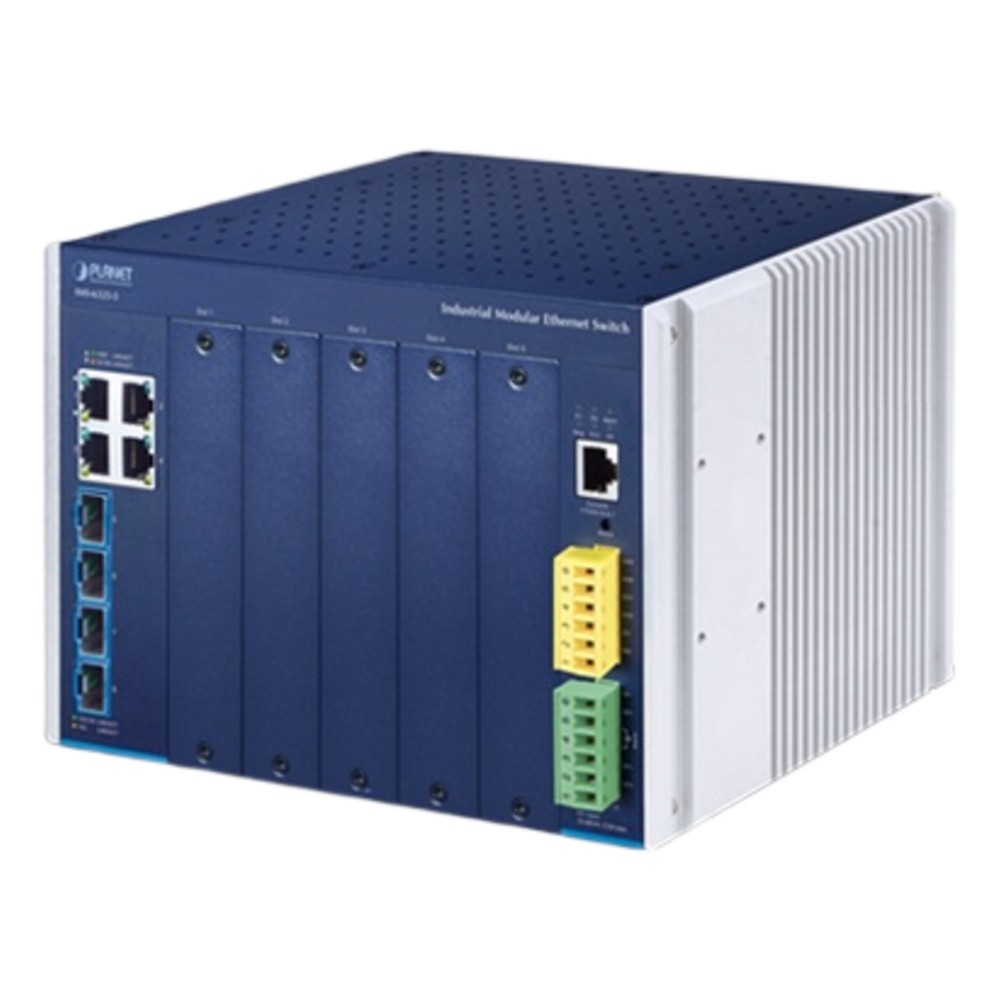 Switch Modular Industrial Capa 3 - Switches y PoE | LECOSYS