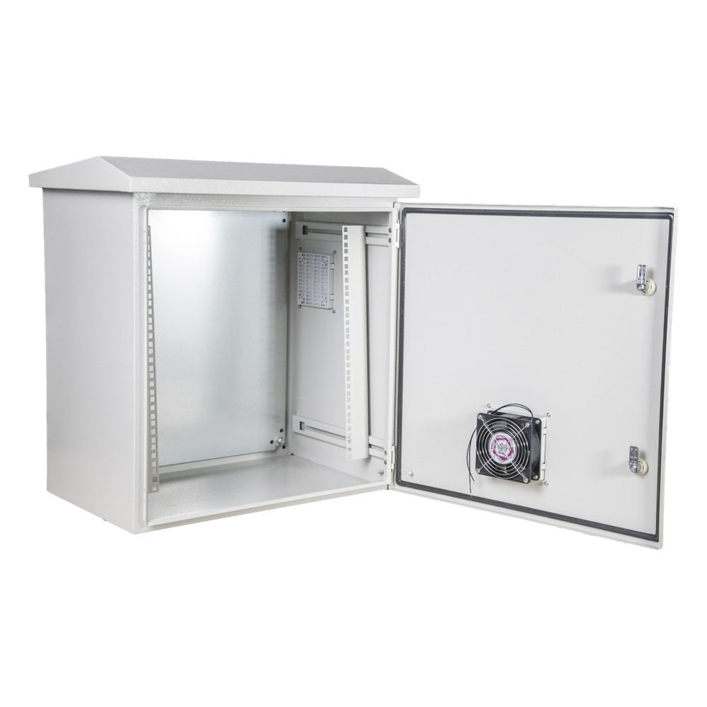 Kit Gabinete Ventilado de Acero, Rack 19" 11U | LECOSYS