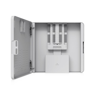 Kit Alarm Hub UniFi Protect / Integración de Alarmas Cableadas / 32 Zonas / Gestión desde UniFi Protect / PoE++ / Respaldo por B