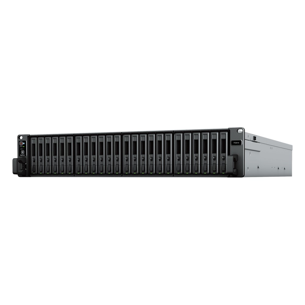 Servidor de Almacenamiento FlashStation FS3410 | 24 Bahías SSD SATA 2.5" | Intel Xeon D-1541 8 Núcleos | 16 GB RAM (Ampliable a 