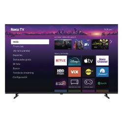 SmartTV QLED 4K UHD 58 Pulgadas / Resolución 3840 × 2160 / Tecnología QLED / 1GB DDR4 RAM / 512MB ROM / 3 Puertos HDMI / WiFi 2T