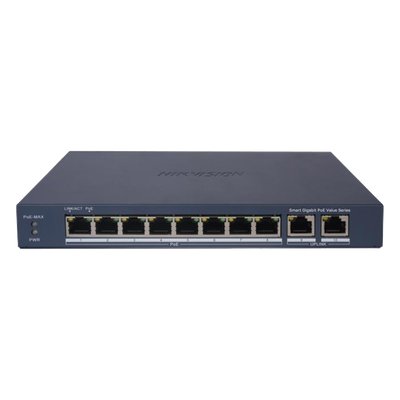 Switch Gigabit PoE+ / Administrable / 8 Puertos | LECOSYS