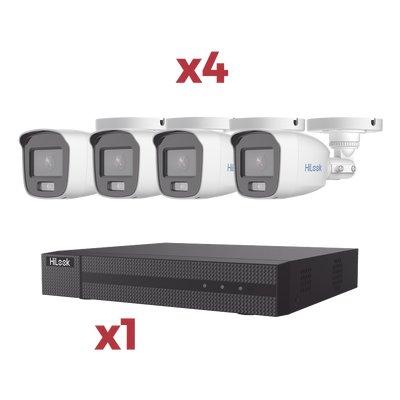 [Kit] DVR 4 Canales TurboHD + 1 Canal IP | LECOSYS