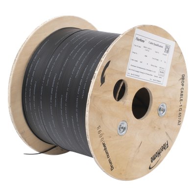 Carrete de 1 km de Fibra Óptica Drop, Interior | LECOSYS