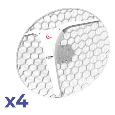(LHG XL 5 ac 4 Pack) CPE y PtP en 5GHz 802.11 a | LECOSYS