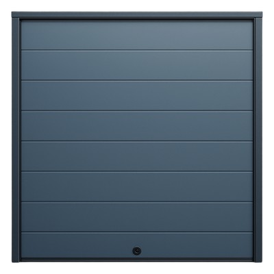 Puerta D / Garage D / Alta Calidad / Linea Central / Color GRIS /  acabdo DELUXE / 10X9 pies / AISLADA / Estilo Americana.