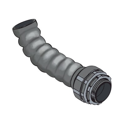Tubo Flexible tipo Liquidtight de 1" (25 mm) / Acero + PVC / Rollo de 20 Metros.