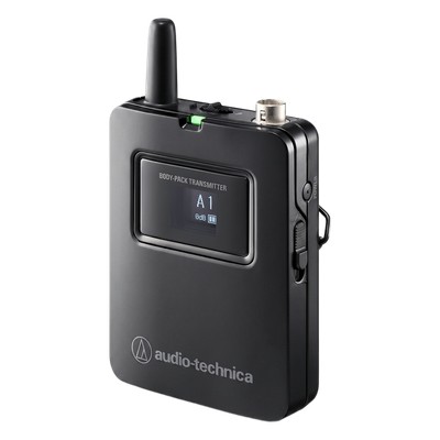 Transmisor Body-Pack Inalámbrico Digital | 2.4 GHz | 24-bit 48 kHz | Conector 4 Pines Locking | Pantalla OLED | Encriptación AES