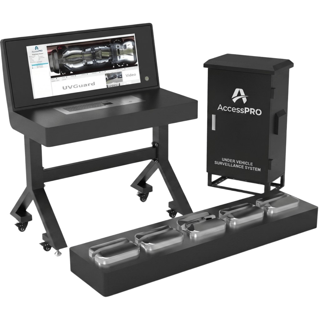 Sistema de Escaneo Subvehicular AP300-F / Dual Mode Area Scan + Line Scan / Resolución 10000×4096 / Reconocimiento de Pl