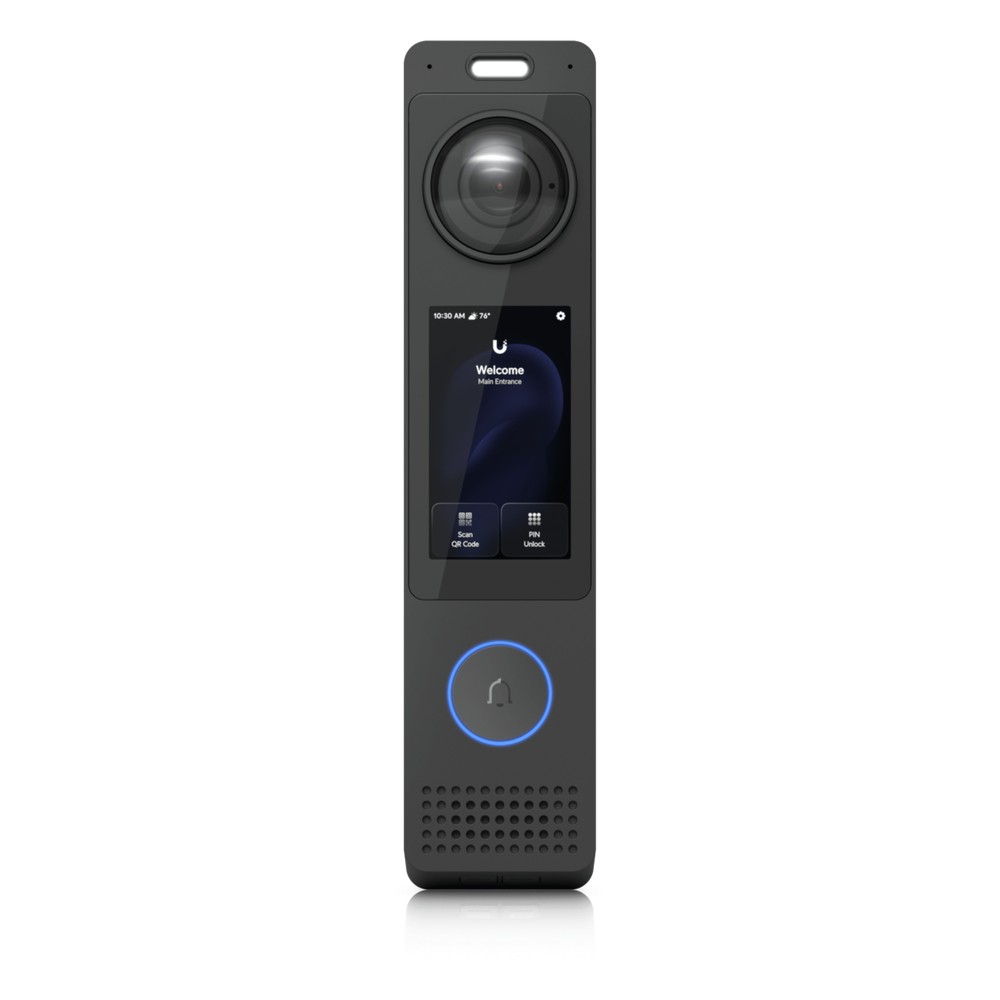 UniFi UVC-G6-Pro-Entry Sistema Inteligente de Control de Acceso con Cámara 12MP, Audio Bidireccional, Pantalla Táctil de