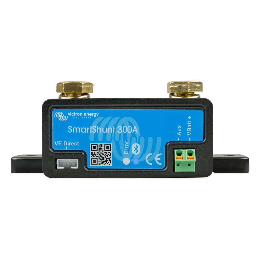 Monitor de Bateria SmartShunt / 300 A / 6.5-70VCC / Banco de baterías de 1-9999Ah / IP21