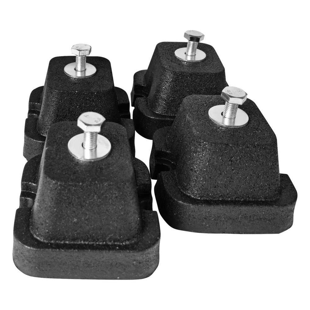Kit de 4 Bases Antivibratorias para Minisplit | LECOSYS
