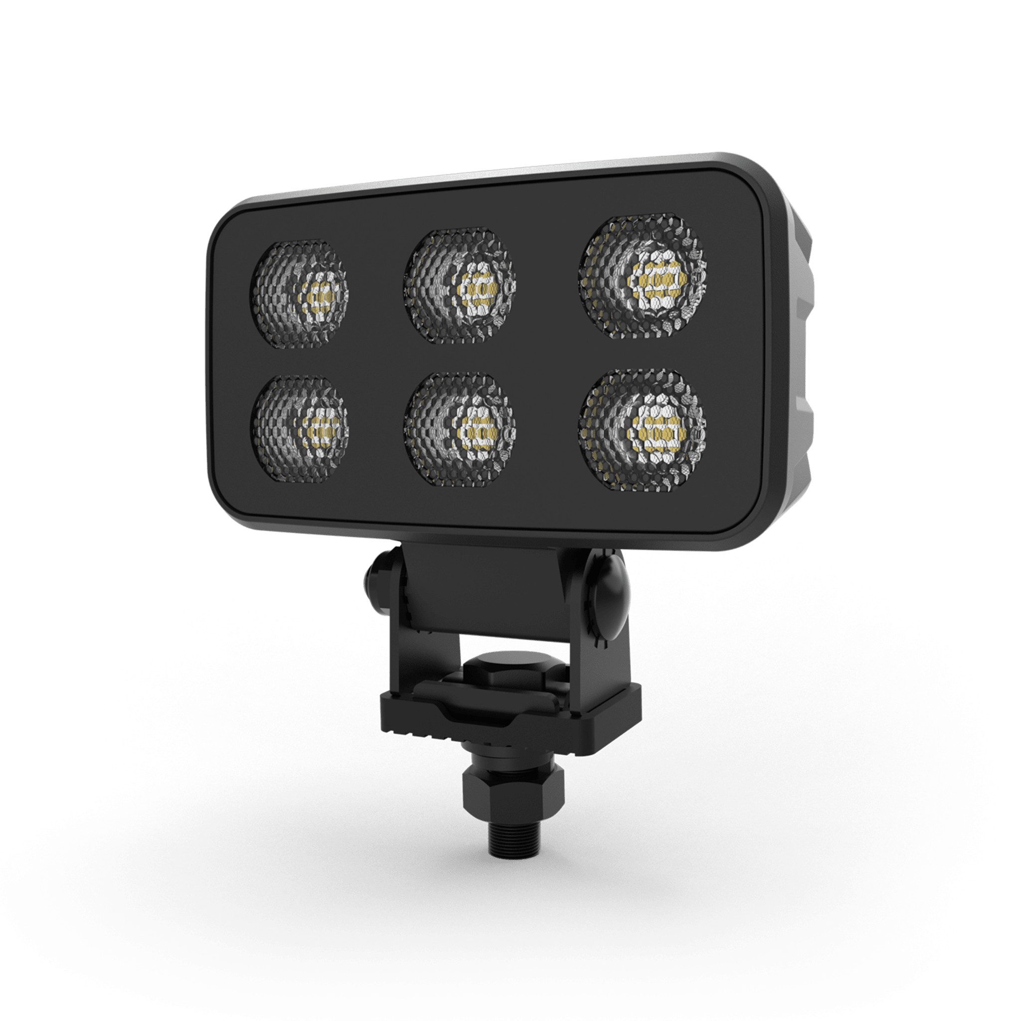 Luz de Trabajo Ultra brillante Cuadrada, 6 LED, 4630 Lúmenes, 12-24 Vcd