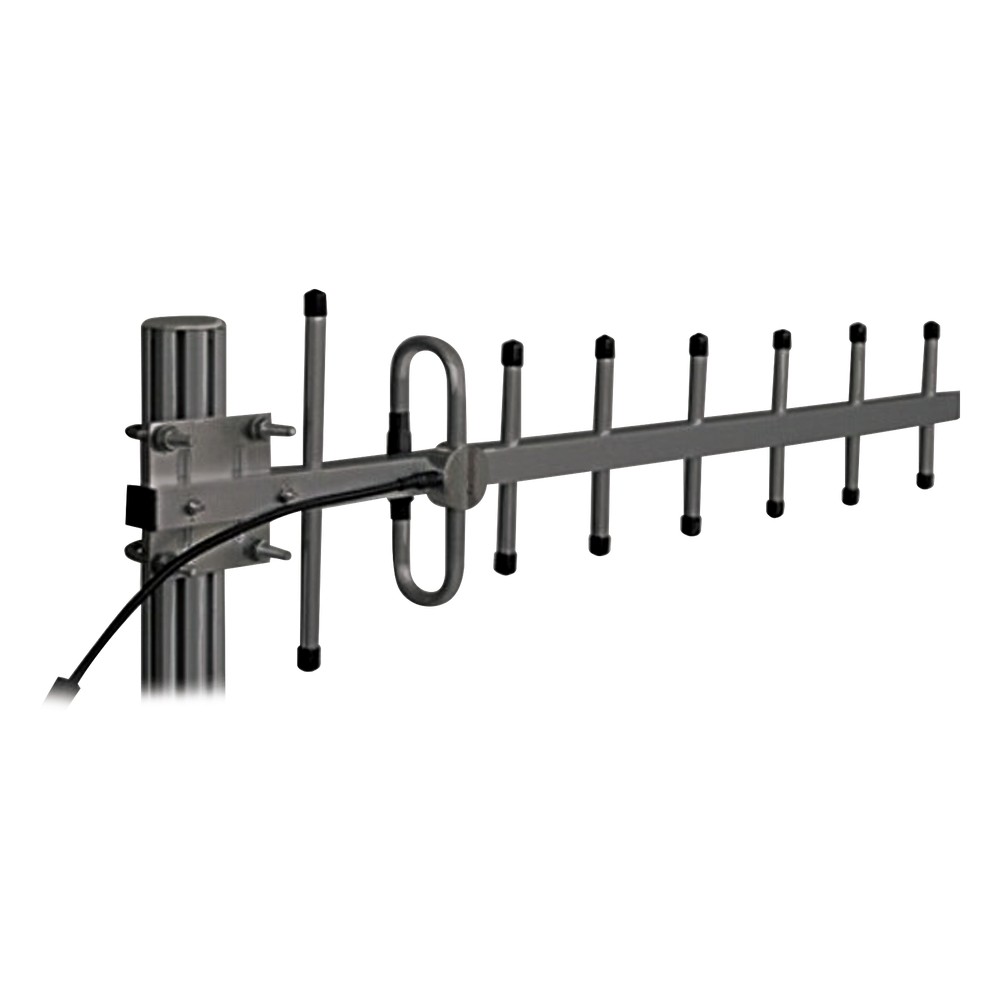 Antena Yagi Anodizada en Negro 340-366 MHz, 7 | LECOSYS