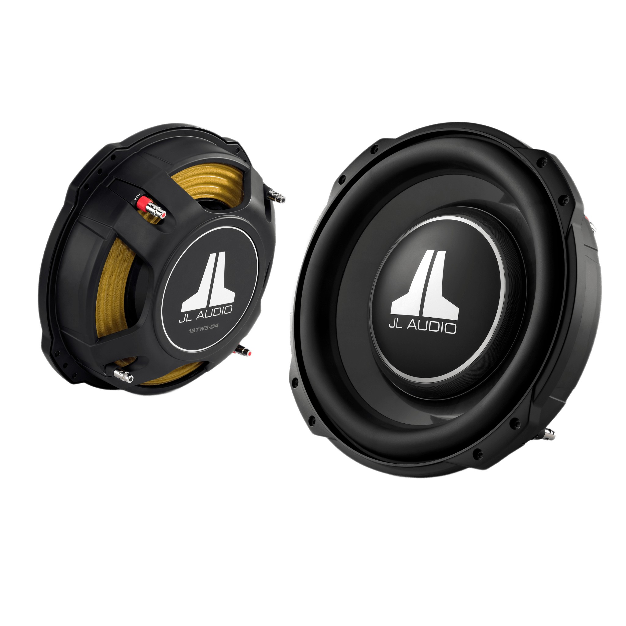 JL Audio 10TW3-D4 / Subwoofer Thin-line 10" / 400 W RMS / Dual 4 Ω / Car Audio