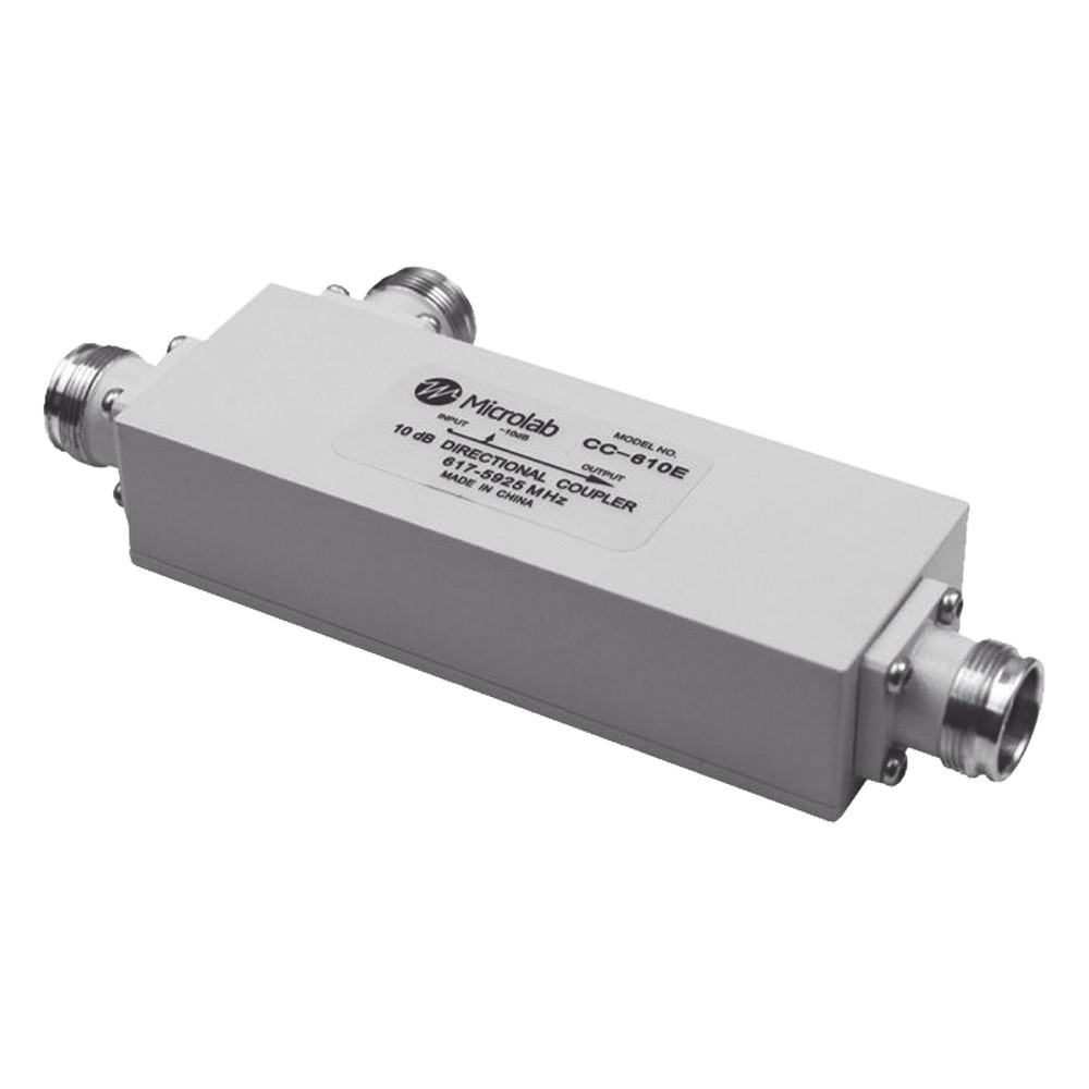 Acoplador direccional 10dB 617-5925MHz 300W-161dBc 4.3-10 IP67