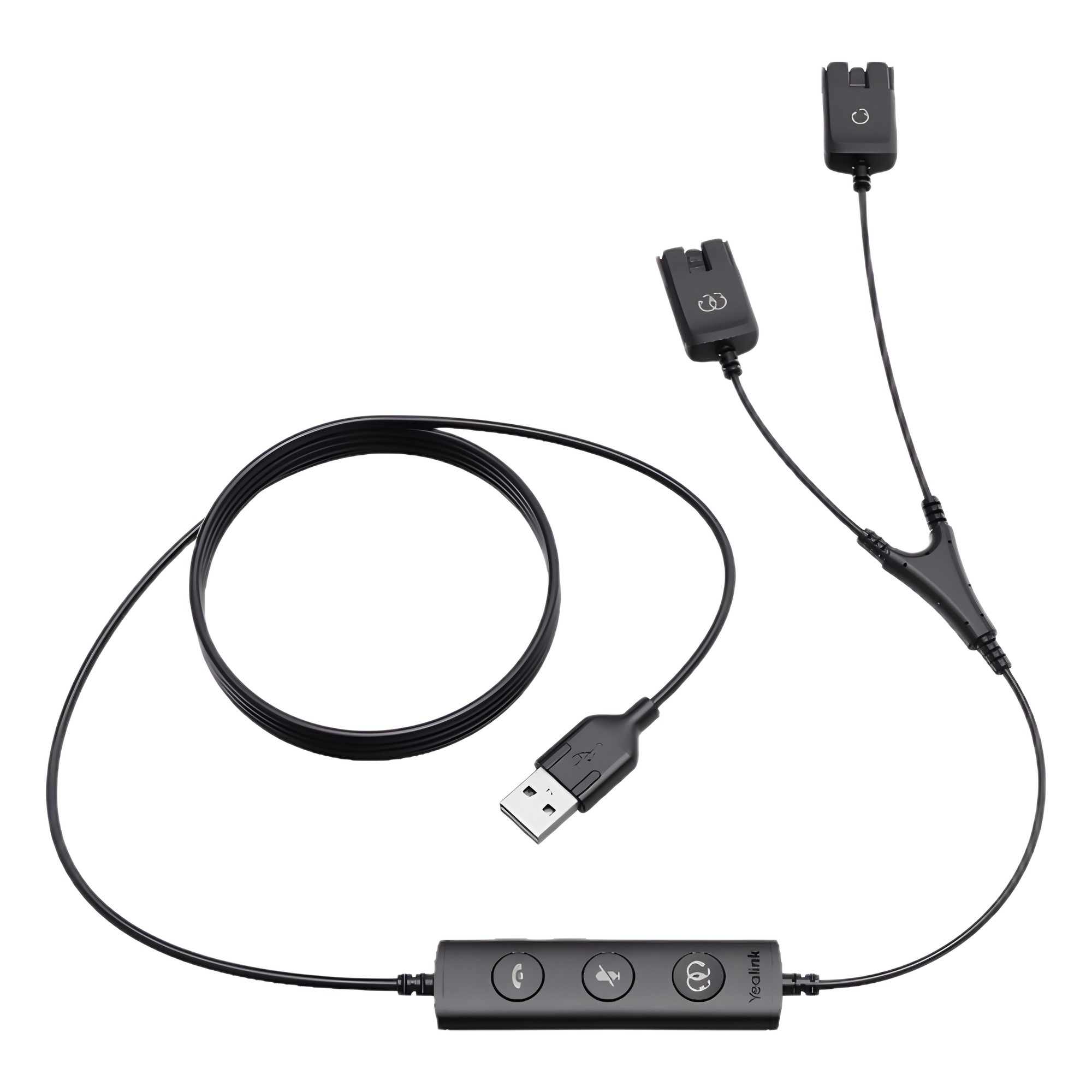 Cable para Entrenamiento en “Y” para Diademas Yealink de la Serie YHS (1 PIEZA)