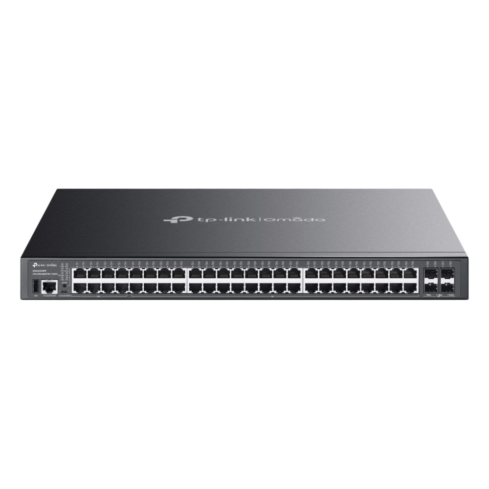Switch Lite L3 Gestionable Apilable / 48 Puertos Gigabit PoE++ / 4 Slots 10G SFP+ / Presupuesto PoE 770W / Fast PoE y Pe