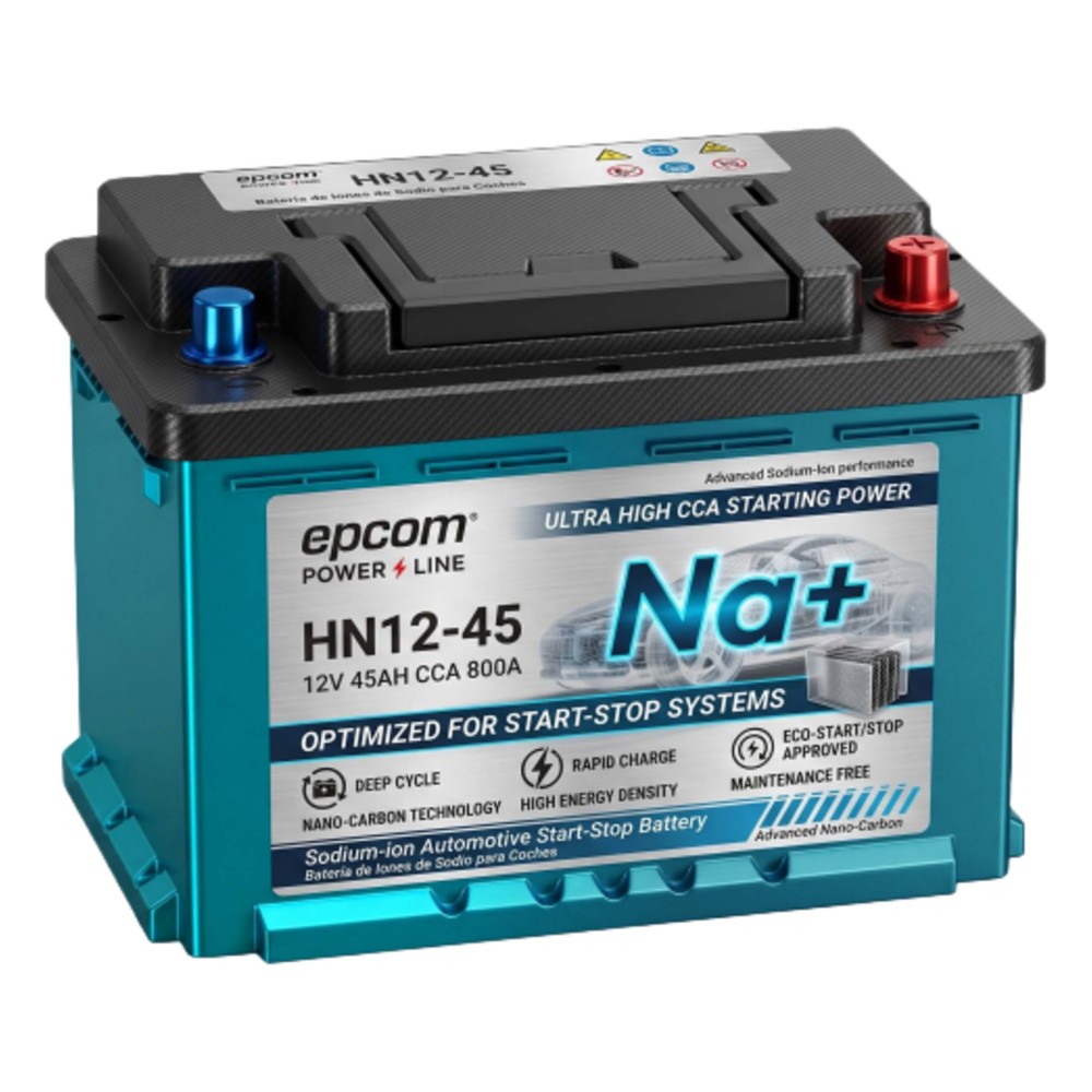 Batería Automotriz de Iones de Sodio para | LECOSYS