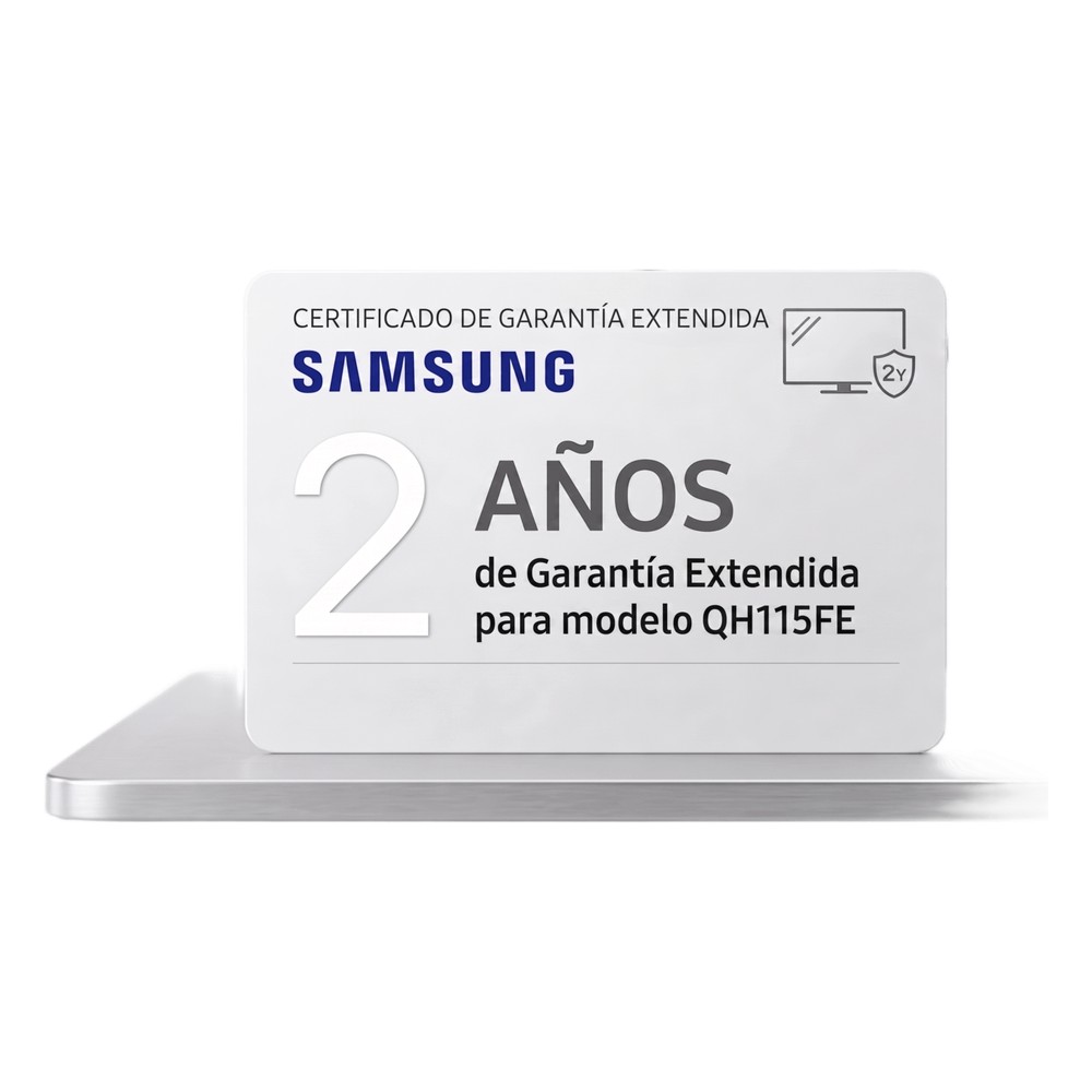 Extension de garantia para pantallas profesionales modelo QH115FE