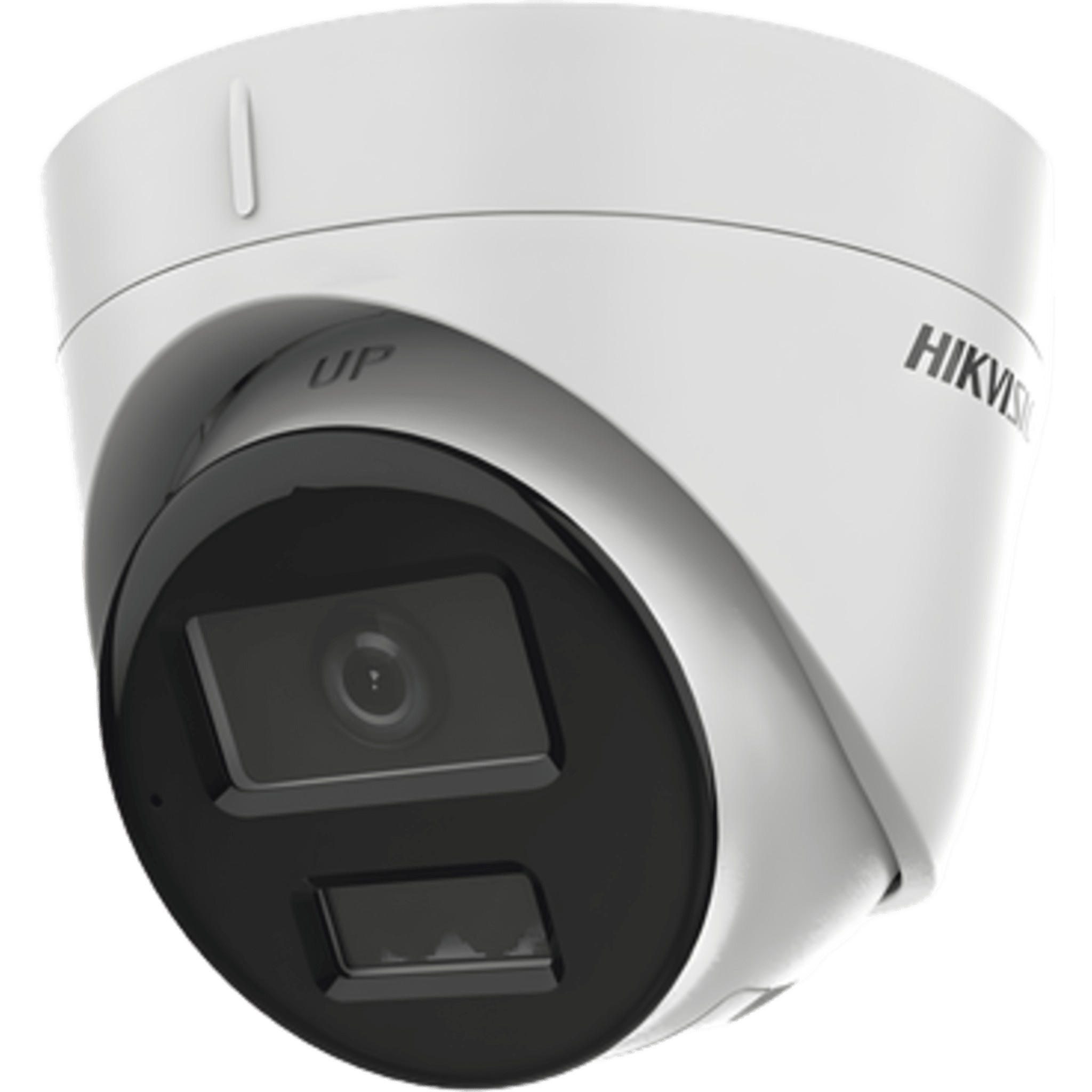 [Dual Light] Turret IP 4 Megapixel / Lente 2.8 mm / 30 mts IR + 30 mts Luz Blanca / Micrófono Integrado / ACUSENSE Lite 
