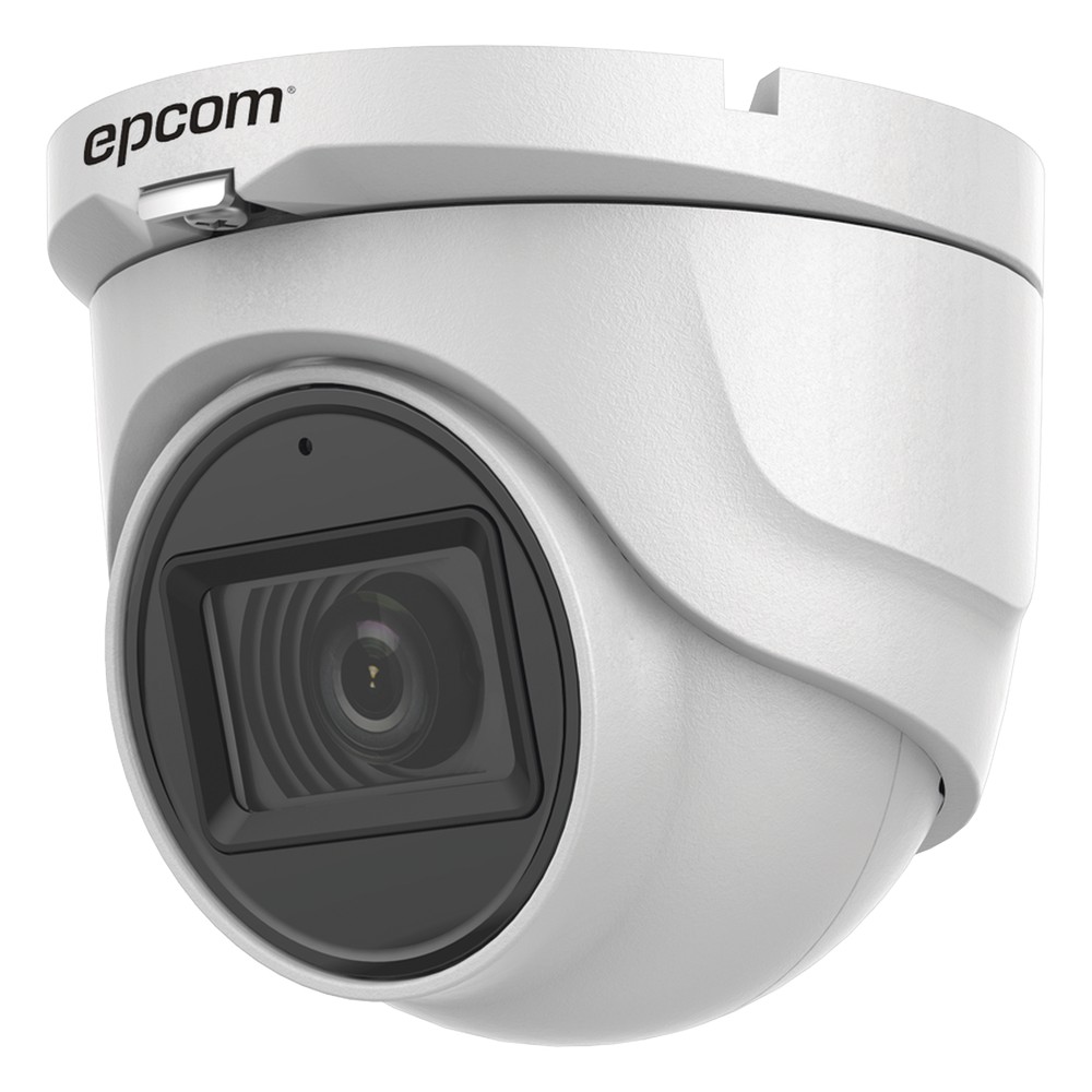 AUDIO POR COAXITRON / Turret TURBOHD 5 Megapixel / Angulo de vision 85.5° / Lente 2.8 mm / 30 mts IR EXIR / Exterior IP6