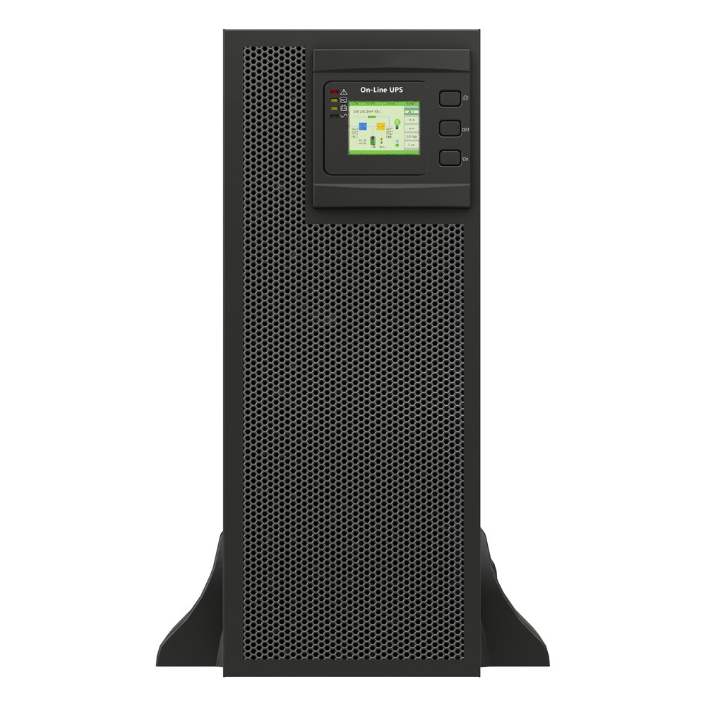 UPS de 25 KVA / 25 kW, Online Doble Conversión, 220 Vac L-L de Entrada 3 Fases, Entrada Hardwired, Onda Senoidal Pura, T