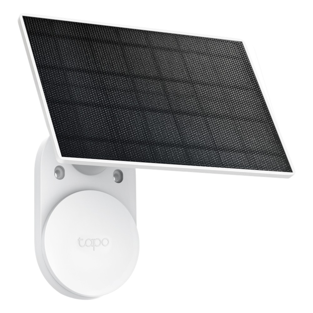 Panel Solar / 2.5 W Máximo / 5.2 V Voltaje / IP65 / Cable 4 m (13.1 ft) / Compatible Cámaras Tapo / Tipo-C + Micro USB /