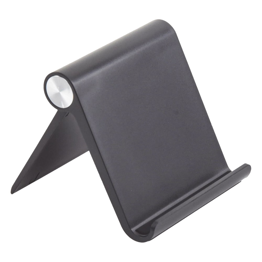 Soporte de Escritorio  para Teléfono Celular / Ajustable de 0° a 100° / Goma Antiarañazos / Antideslizante / Amplia Comp