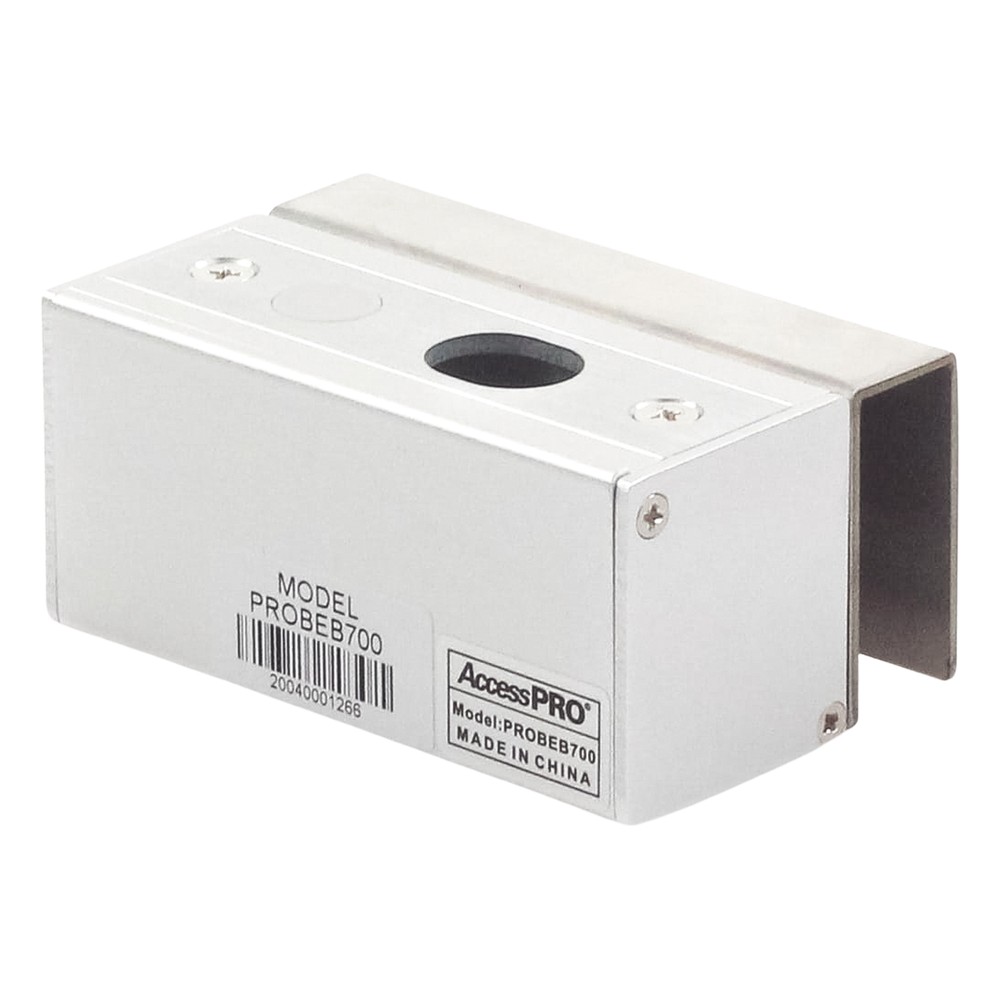 Contrachapa para puerta de vidrio utilizada con cerraduras de perno PROEB700A y PROEB700C