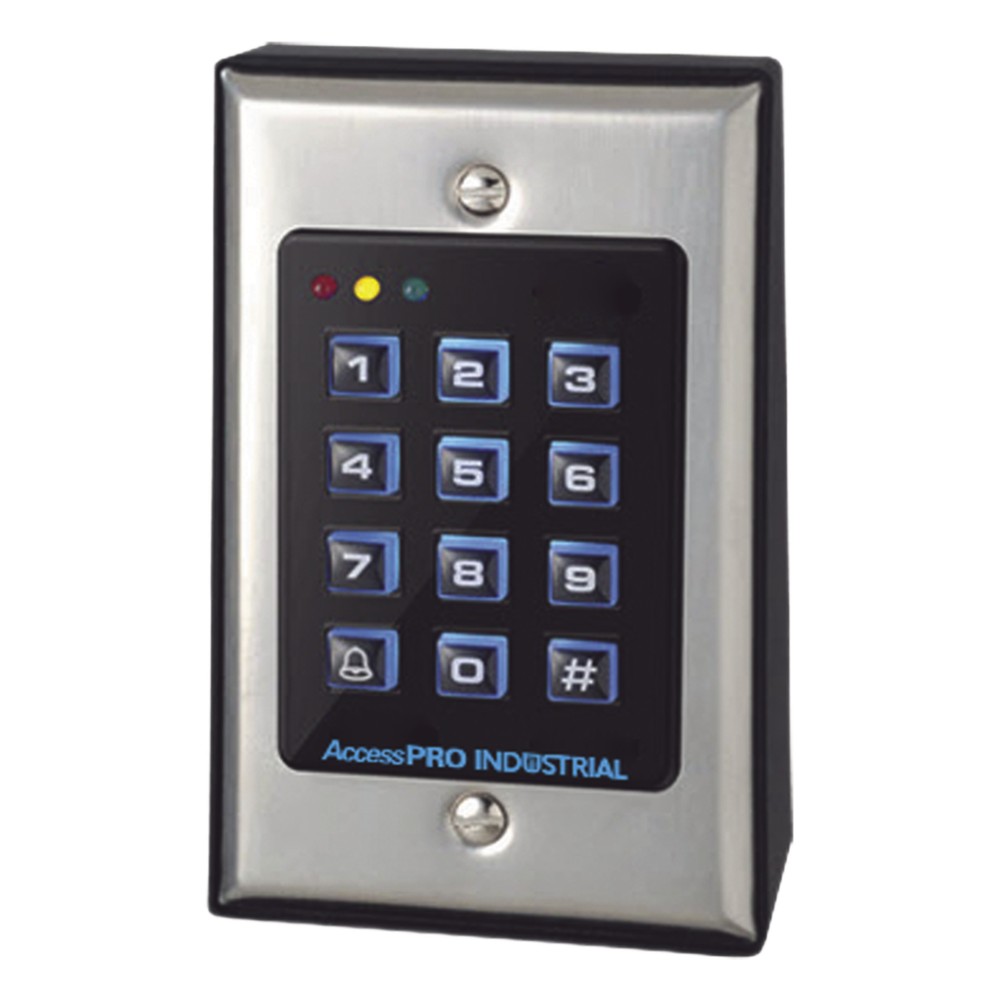 Teclado Industrial Autónomo con Lector de Proximidad Integrado para interior.