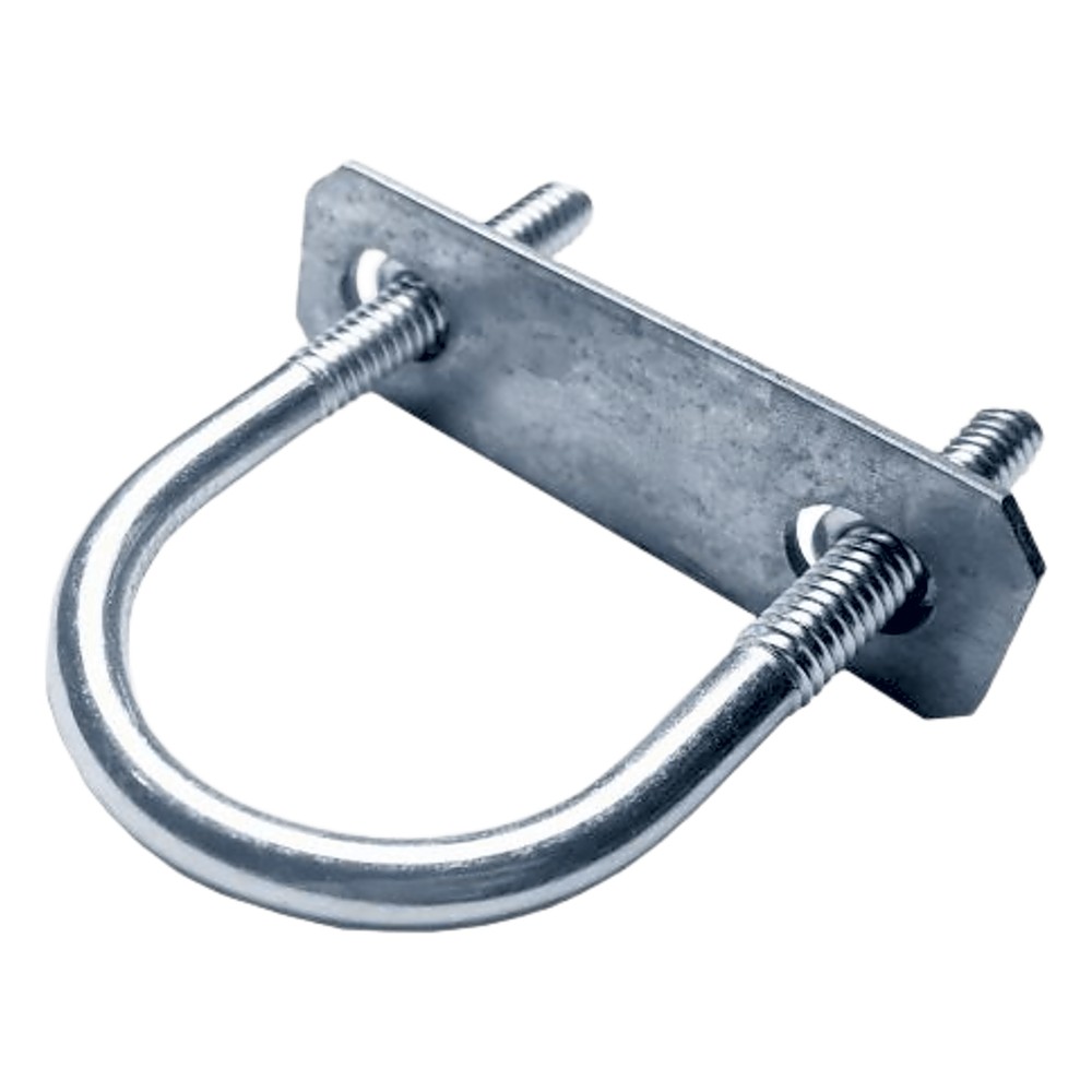 Abrazadera Roscada Tipo U 120 Ligera de 51 mm ( 2") / Cuerda de 1/4".