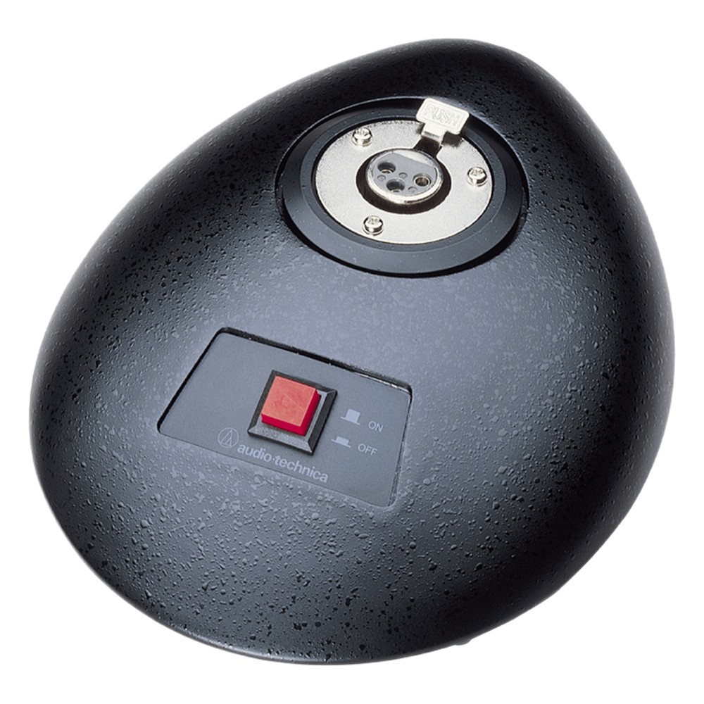 Soporte de sobremesa con conector QM entrada XLRF salida XLRM con switch